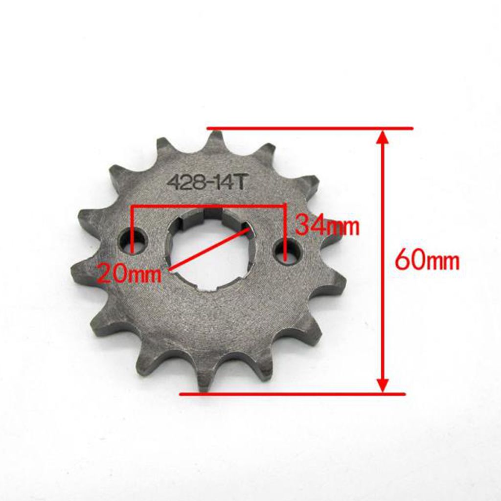 14T 428 Front Sprocket Cog Iro - огляд і ціна 428 Chain