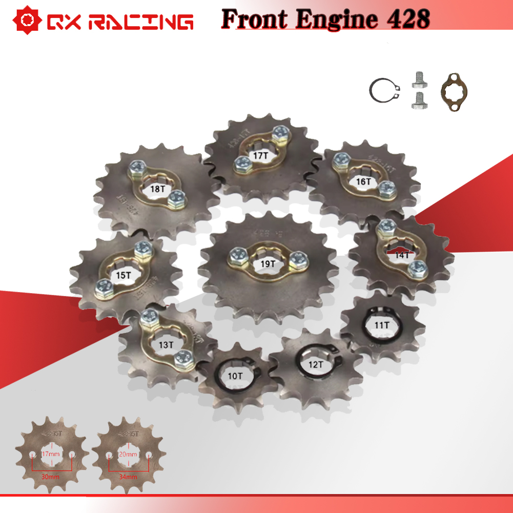 17 20mm 10T-19T Front Engine S - огляд і ціна 428 Chain