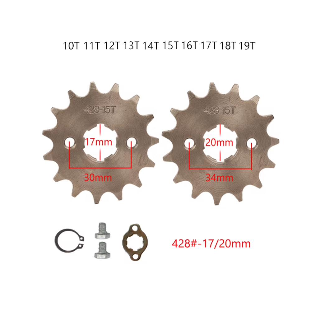 17 20mm 10T-19T Front Engine S - огляд і ціна 428 Chain