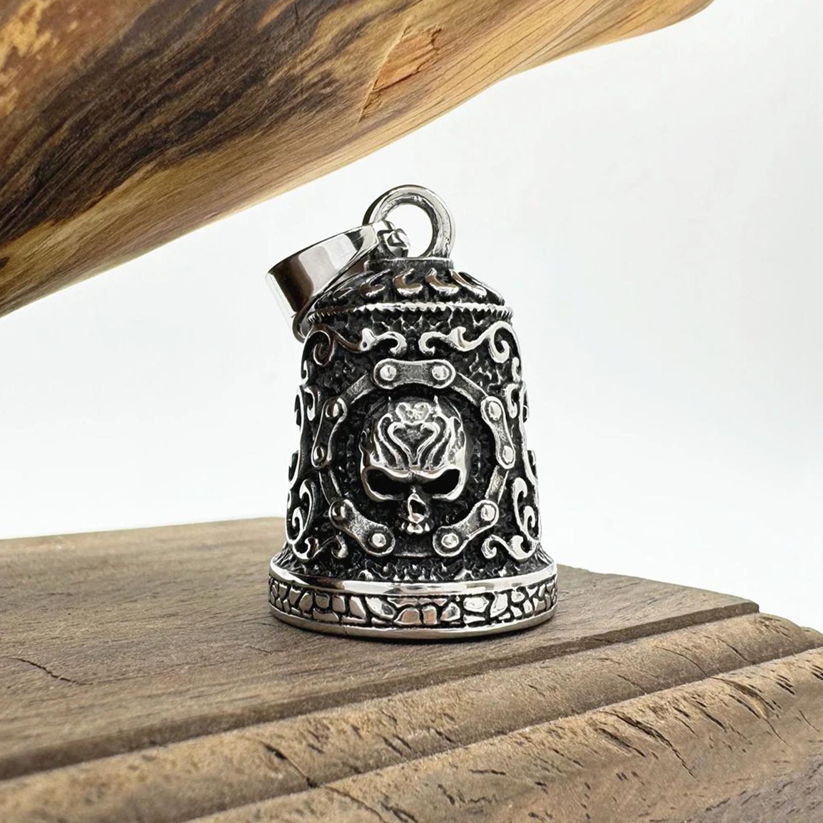 Skull Bell Charm Motorcycle Be - огляд і ціна Motorcycle Chain