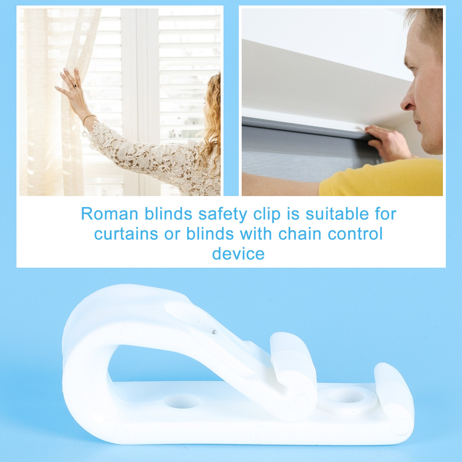 8Pcs Roman Blind Cord Safety C - огляд і ціна Roller Chain