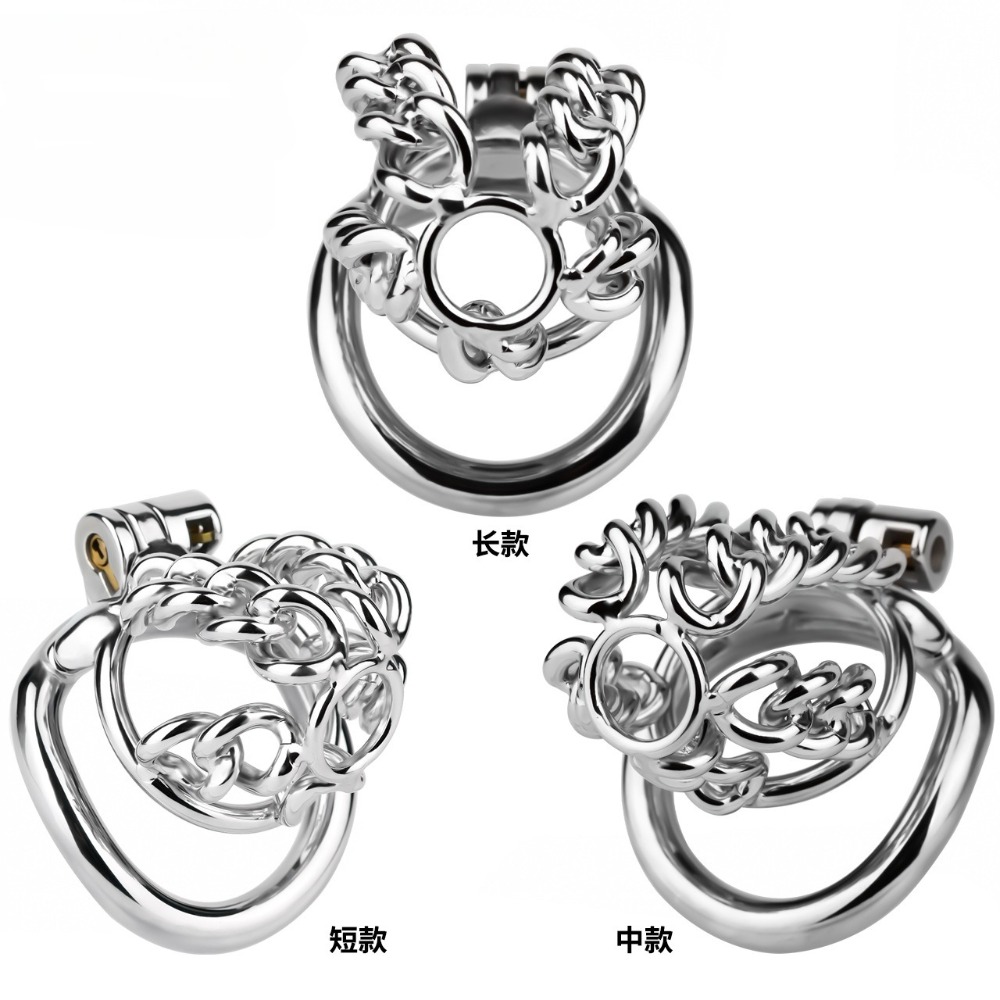 New Metal Steel Chain Chastity - огляд і ціна Steel Chain