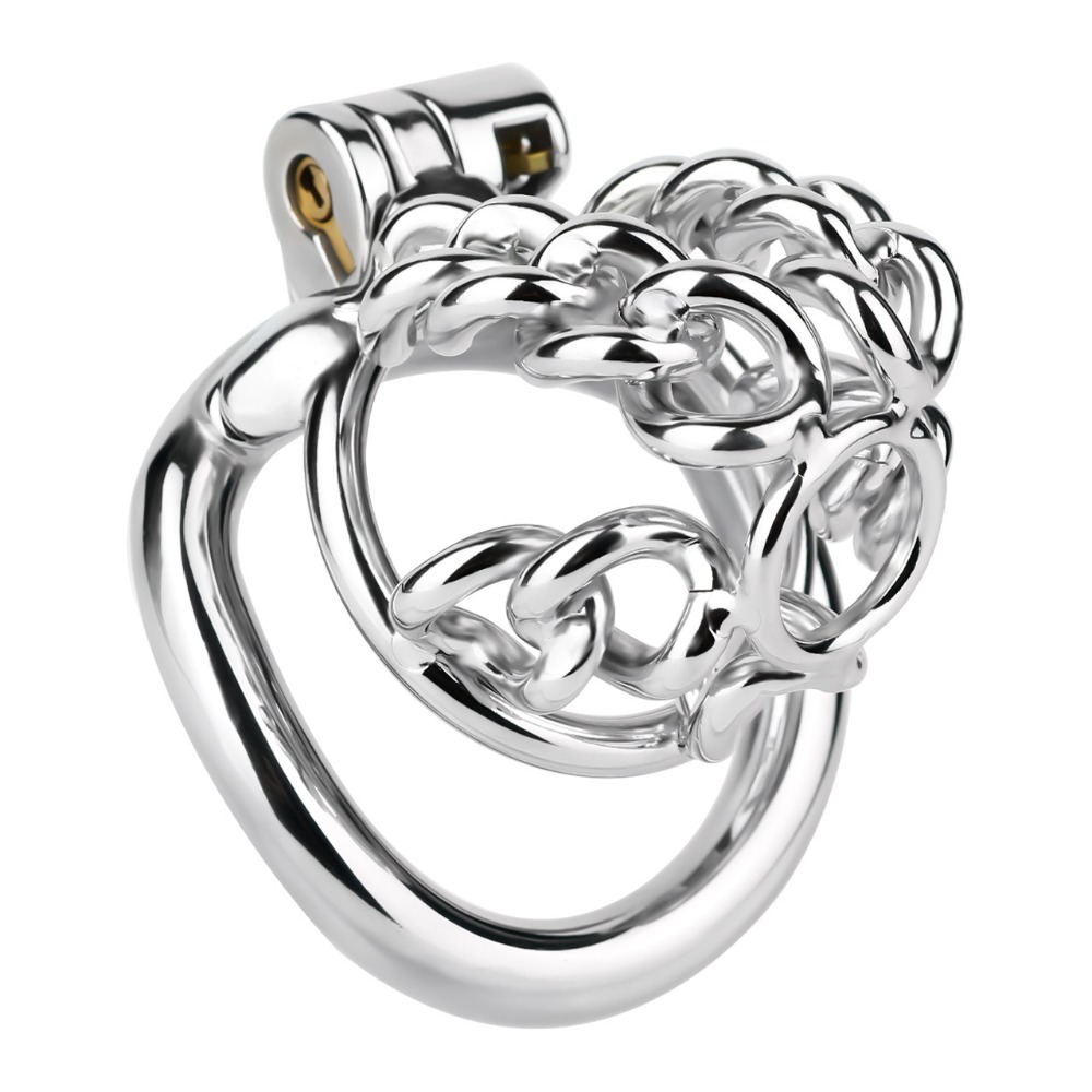 New Metal Steel Chain Chastity - огляд і ціна Steel Chain