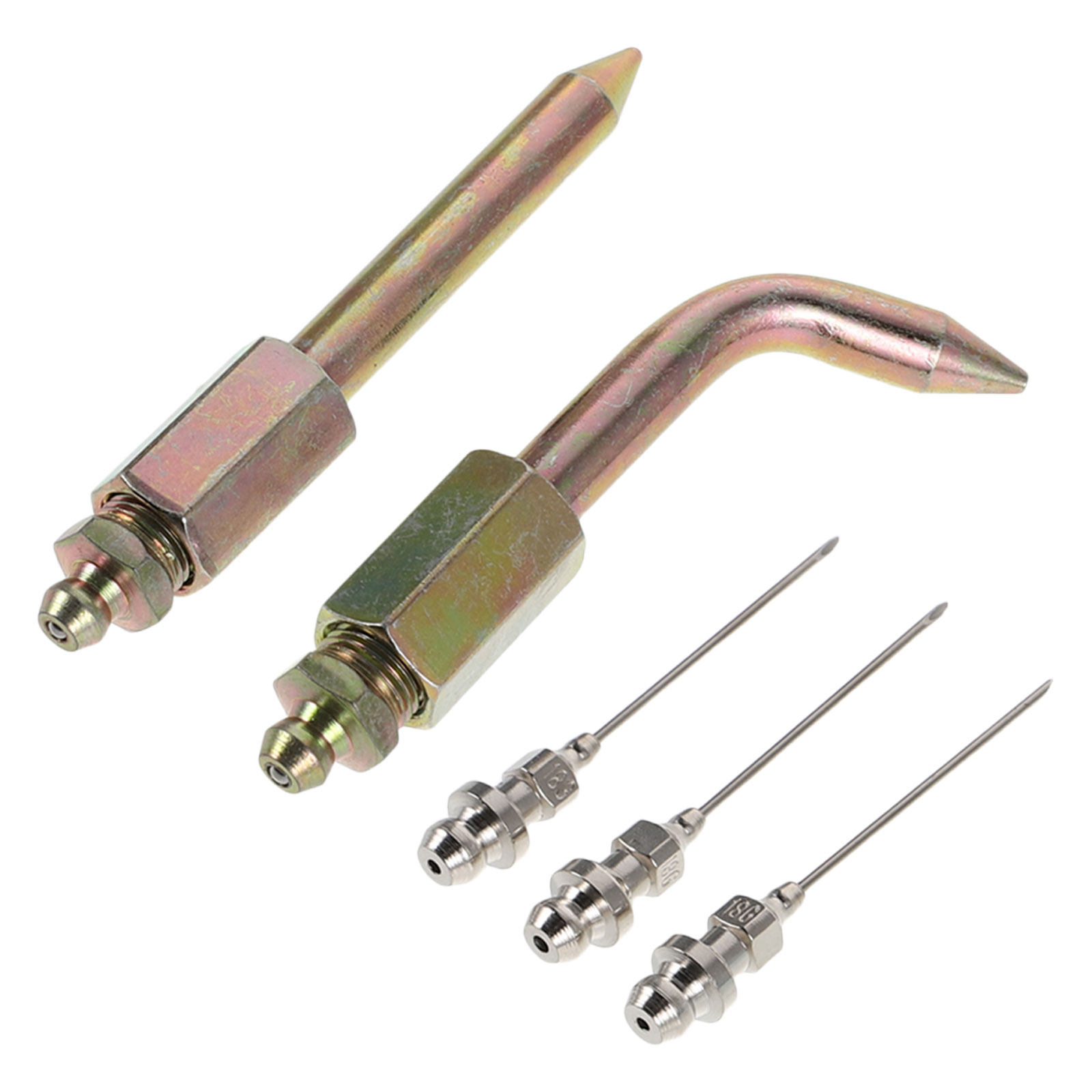 5Pcs Metal Grease Gun Nozzle F - огляд і ціна Bike Chain