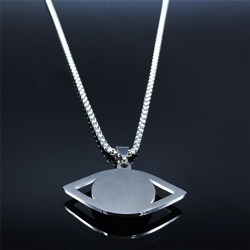 Islam Hamsa Evil Blue Eye Neck - огляд і ціна Steel Chain