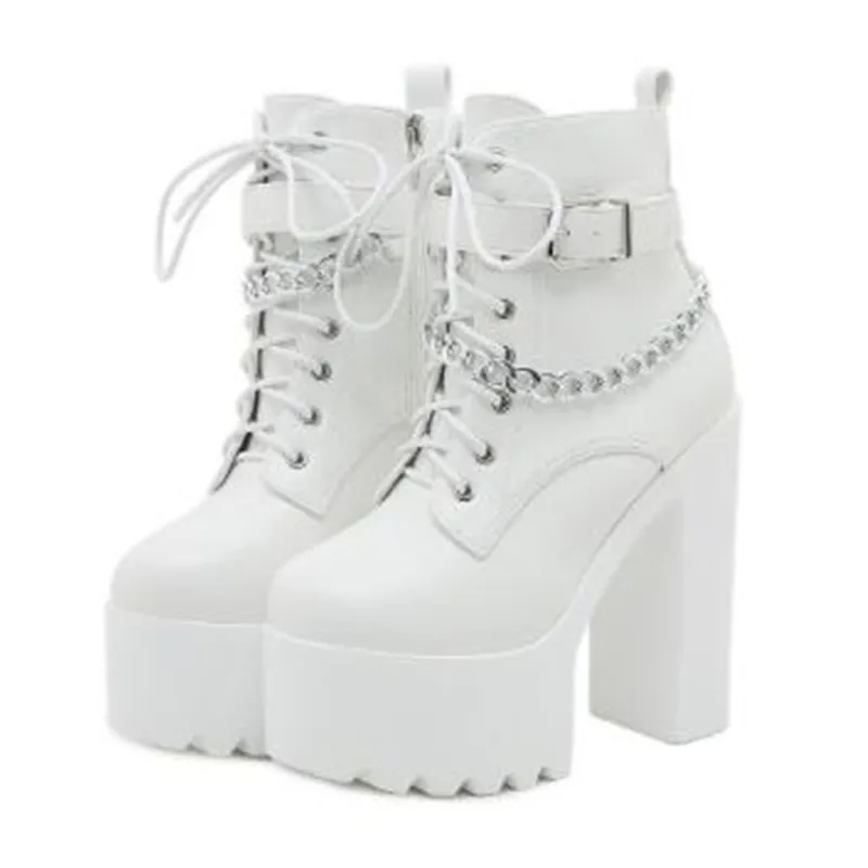 NEW Gothic Buckle Strap Ankle  - огляд і ціна Motorcycle Chain