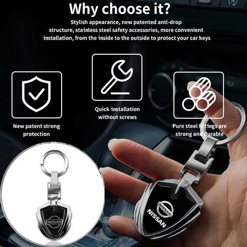 For Nissan Car Key Ring Holder - огляд і ціна Xcm Chain